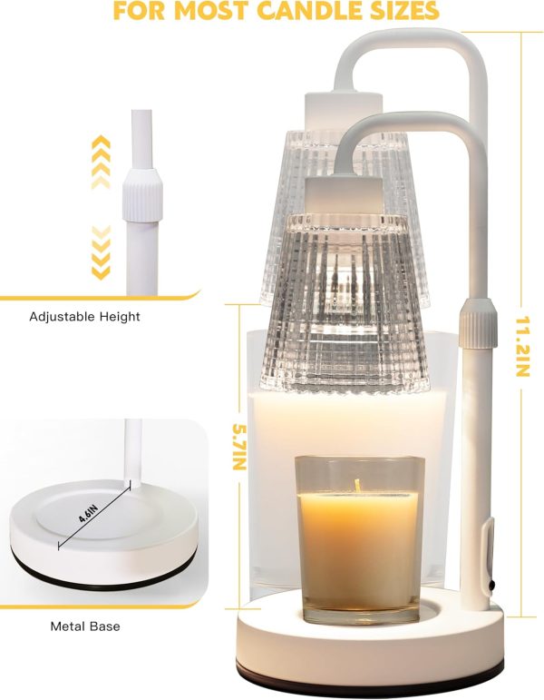 Candle Warmer Lamp with Timer Dimmable, Birthday Gifts for Women Mom, House Warming Gifts New Home Decor, Wax Melt Warmer for Jar Candles - Image 16