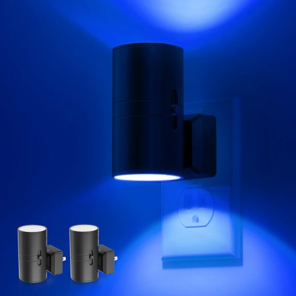 L LOHAS LED Night Light Plug in, Modern Night Lights Plug into Wall, Dusk to Dawn Sensor, Soft White 3000K, 0-100LM Adjustable Brightness, Dimmable Night Lights for Hallway Bedroom Stairway, 2 Pack - Image 31