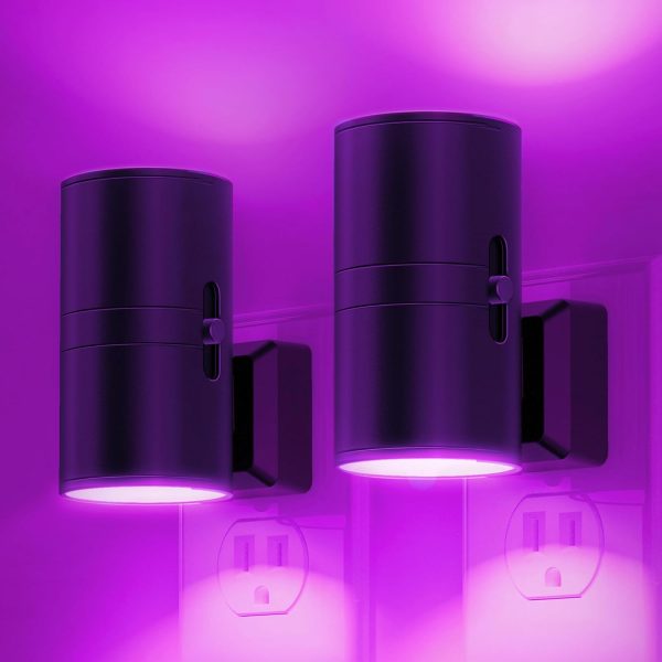 L LOHAS LED Night Light Plug in, Modern Night Lights Plug into Wall, Dusk to Dawn Sensor, Soft White 3000K, 0-100LM Adjustable Brightness, Dimmable Night Lights for Hallway Bedroom Stairway, 2 Pack - Image 37