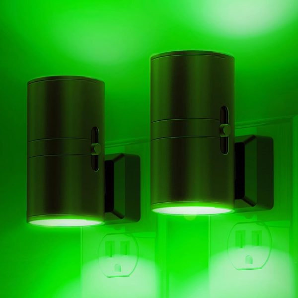 L LOHAS LED Night Light Plug in, Modern Night Lights Plug into Wall, Dusk to Dawn Sensor, Soft White 3000K, 0-100LM Adjustable Brightness, Dimmable Night Lights for Hallway Bedroom Stairway, 2 Pack - Image 50
