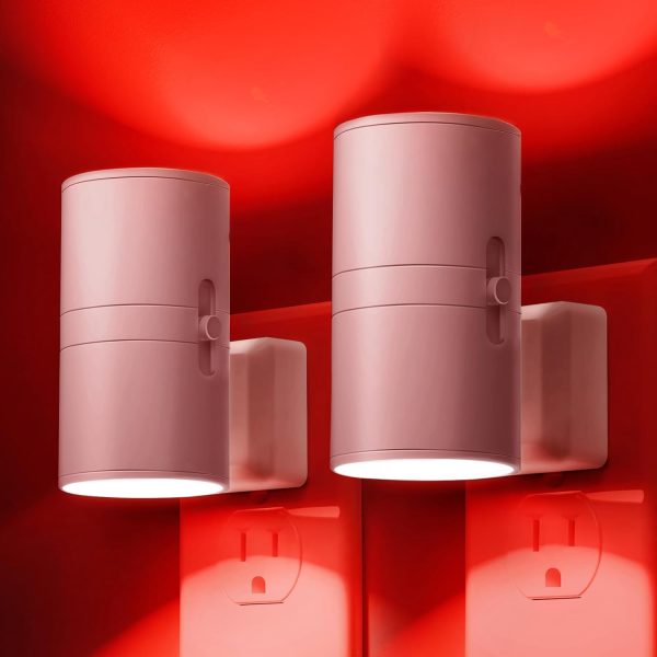 L LOHAS LED Night Light Plug in, Night Lights Plug into Wall, Light Sensor, 0-100LM, Soft White 3000K, Dimmable Night Light, Modern Nightlight for Hallway Bedroom Stairway, 2 Pack - Image 17