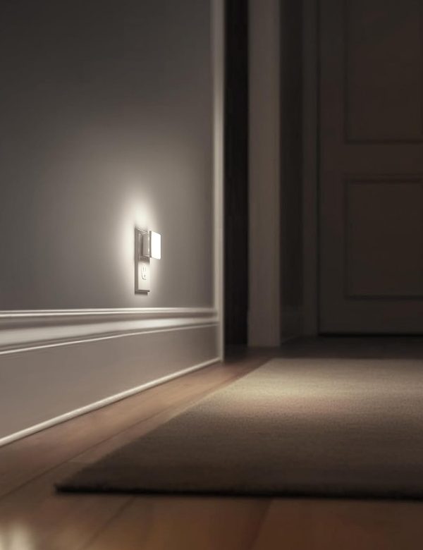 L LOHAS LED Night Lights Plug into Wall 2-Pack, 0.3W Plug in Night Light, Dusk to Dawn, 3000K Soft White, Bright Nightlight Auto-On/Off, for Adults Kids Room Bedroom Bathroom Hallway Kitchen, Non-Dim - Image 19