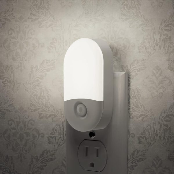 L LOHAS LED Night Lights Plug into Wall, [𝟐 Pack] LED Dimmable Night Light with Light Sensors, 30/60LM Adjustable Brightness Nightlights, Soft White 3000K Automatic Night Light for Kid, Hallway - Image 8