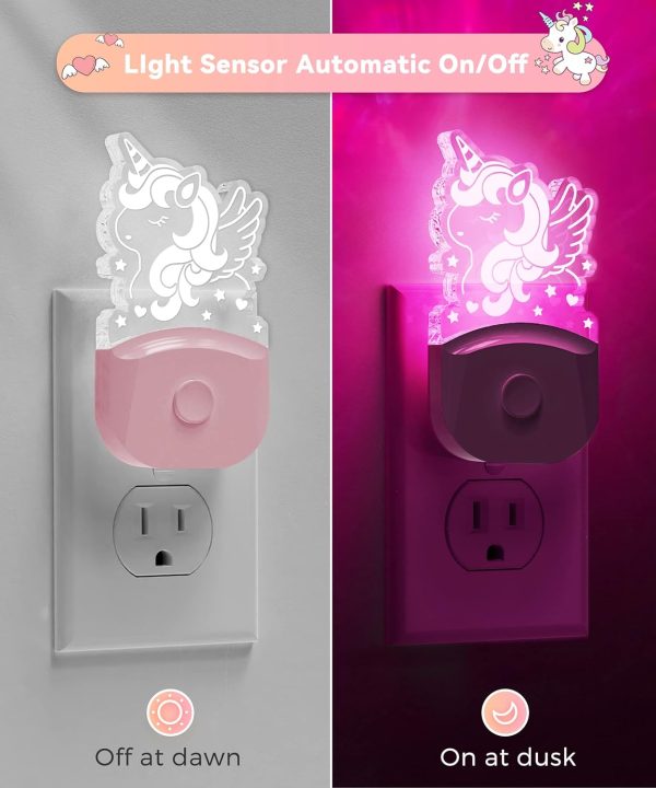 L LOHAS LED Kids Night Light, 8 RGB Color Changing Butterfly Night Lights with Dusk to Dawn Sensor, Acrylic Nursery Nightlight for Baby Room, Toddler Bedroom Decor & Gifts - Image 17