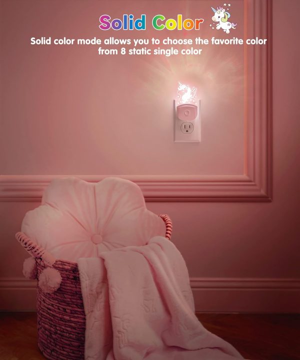 L LOHAS LED Kids Night Light, 8 RGB Color Changing Butterfly Night Lights with Dusk to Dawn Sensor, Acrylic Nursery Nightlight for Baby Room, Toddler Bedroom Decor & Gifts - Image 20