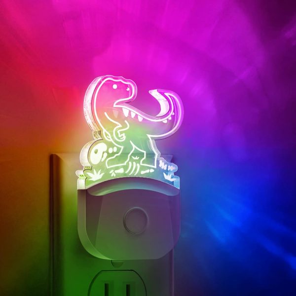 L LOHAS LED Kids Night Light, 8 RGB Color Changing Butterfly Night Lights with Dusk to Dawn Sensor, Acrylic Nursery Nightlight for Baby Room, Toddler Bedroom Decor & Gifts - Image 31