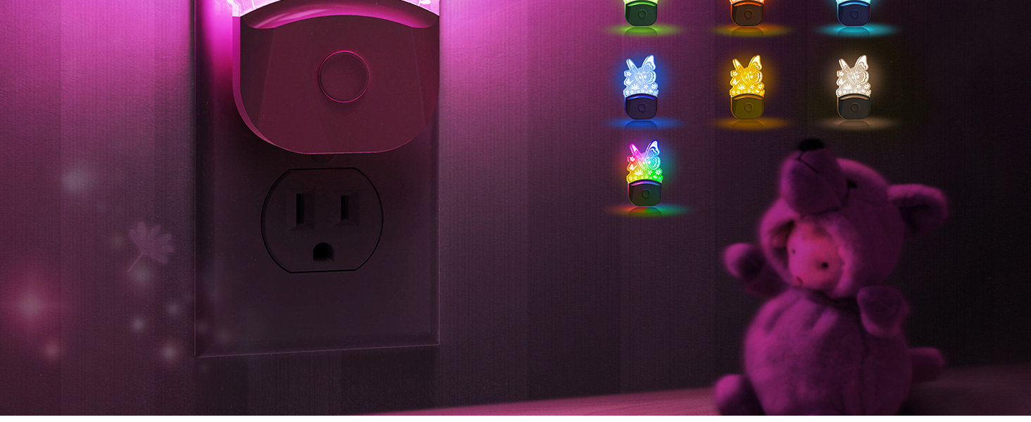 Color changing night light