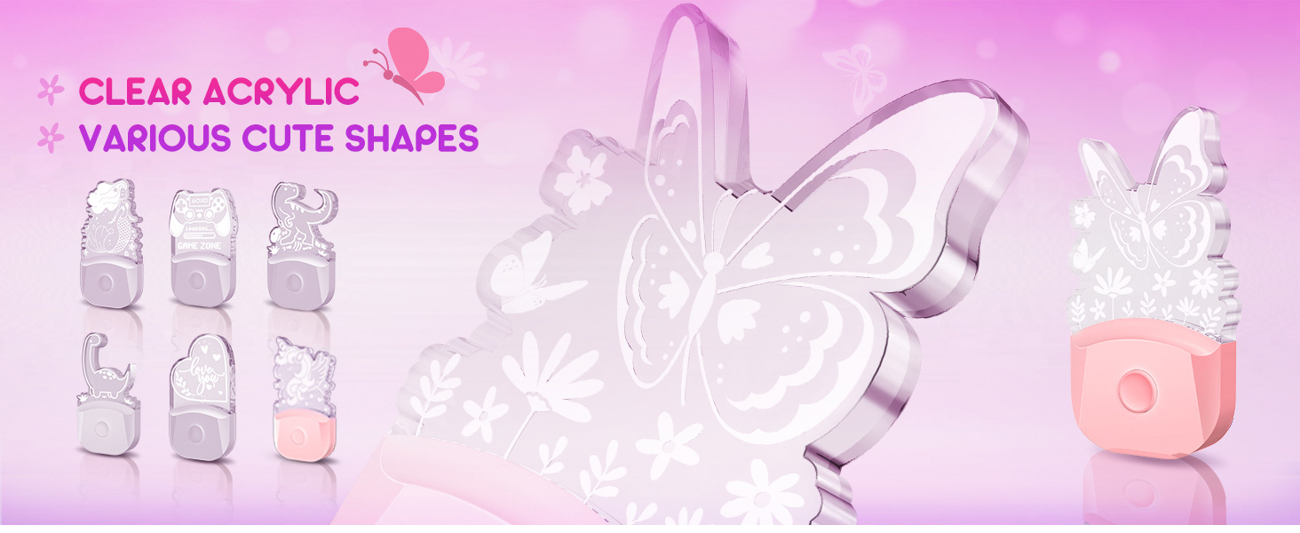 Acrylic night light Butterfly shaped
